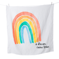 Image showing the Milestone Muslin Blanket & Cards Gift Set, A Dream Come True product.
