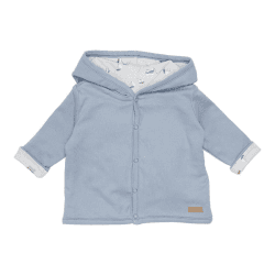 Image showing the Sailors Bay Reversible Jacket, Newborn, Blue product.