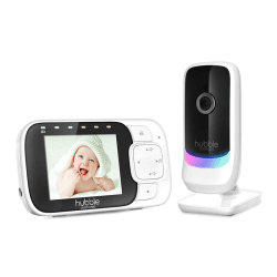 Image showing the Nursery View Glow Digital Video Baby Monitor, 2.8", White product.