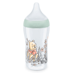 Image showing the Perfect Match 4 Piece Baby Bottle Bottle Starter Set, Disney Winnie The Pooh product.