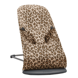 Image showing the Bliss Bounce, Cotton, Classic Quilt, Beige/Leopard Cotton product.