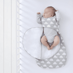 Image showing the SnuzPouch Sleeping Bag, 2.5 TOG, 0 - 6 Months, Cloud Nine product.
