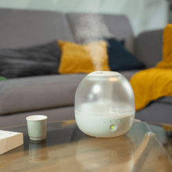Image showing the Bubble Humidifier & Nightlight, Green product.