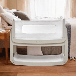 Image showing the SnuzPod 4 Bedside Crib, Barley product.