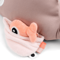 Image showing the Wally Tummy Time Floor Mirror, Powder product.