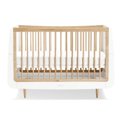 Image showing the SnuzKot Skandi Cot Bed excl. Mattress, Natural product.
