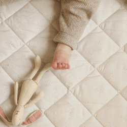 Image showing the Quilted Stay & Play Mat, Wild Chamomile product.