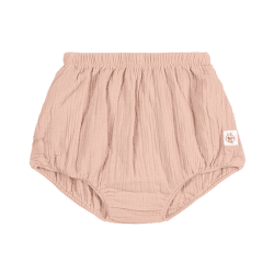 Image showing the Muslin Bloomer GOTS, 3 - 6 Months, Powder Pink product.