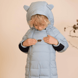 Image showing the Cloud Pramsuit Onesie, 0 - 6 Months, Seagrass product.