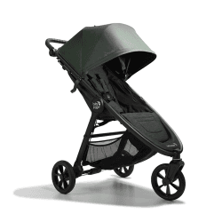 Image showing the City Mini GT2 3-Wheel All Terrain Pushchair, Briar Green product.