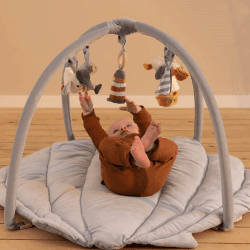 Image showing the Sailors Bay Baby Gym and Activity Playmat, Blue product.