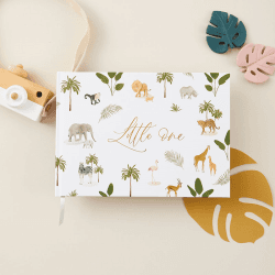 Image showing the Little One Baby Journal, Jungle product.