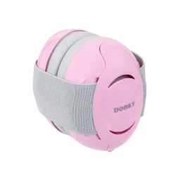 Image showing the Dooky Baby Ear Protection Muffs, 0 - 3 Years, Pink product.