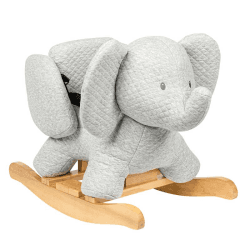 Image showing the Tembo Elephant Rocker, Grey product.