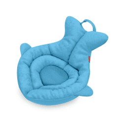 Image showing the Moby Softspot Sink Baby Bather, Blue product.