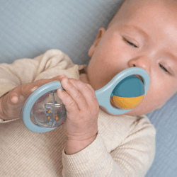 Image showing the Ball Rattle, Blue product.