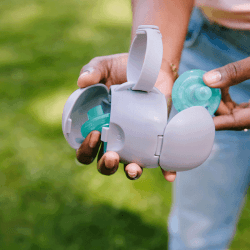 Image showing the On the Go Dummy Holder, Grey product.
