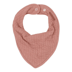 Image showing the Pure Bandana Bib, Pink Blush product.