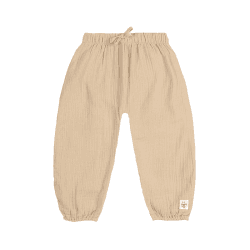 Image showing the Muslin Pants GOTS, 3 - 6 Months, Nature product.
