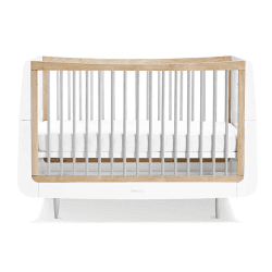 Image showing the SnuzKot Skandi Cot Bed excl. Mattress, Grey product.