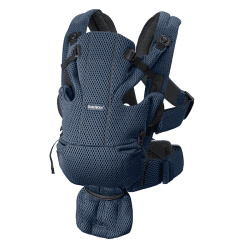 Image showing the Move Baby Carrier, 3D Mesh, Navy Blue product.