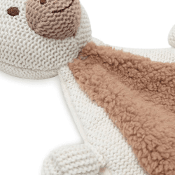 Image showing the Giraffe Cuddle Cloth Comforter product.