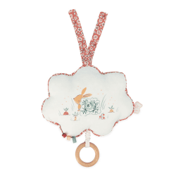 Image showing the Petites Chansons Musical Pull toy, Little Rabbit product.