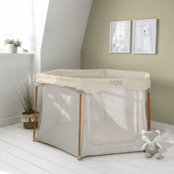 Image showing the Hexa Playpen, 120 x 175cm, Ecru product.