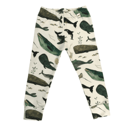Image showing the Leggings, 0 - 6 Months, Whale Song product.