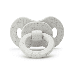 Image showing the Silicone Orthodontic Bamboo Dummy, 0 - 6 Months, Vanilla White product.