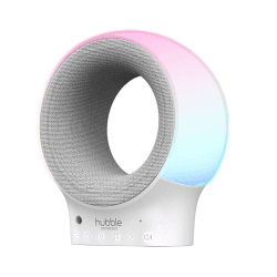 Image showing the Eclipse Plus Sleep Soother & Night Light, White product.