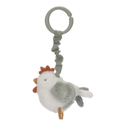Image showing the Little Farm Chicken Jitter Toy product.