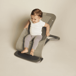 Image showing the Evolve 3 in 1 Baby Bouncer, Soft Olive product.