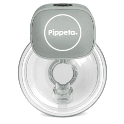 Image showing the LED Wearable Handsfree Electric Breast Pump, Sea Salt product.