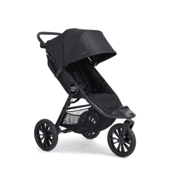 Image showing the City Elite 2 3-Wheel All Terrain Pushchair, Opulent Black product.