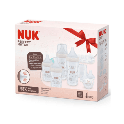 Image showing the Perfect Match 6 Piece Baby Bottle Starter Set, Rainbow product.