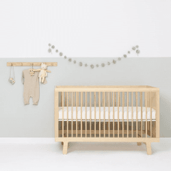 Image showing the Organic Cot Mattress, Natural product.