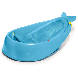 Image showing the Moby Smart Sling 3 Stage Baby Bath Tub, Blue product.