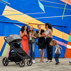 Image showing the City Select 2 3 Piece Single to Double All Terrain Travel System, Radiant Slate product.