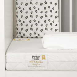 Image showing the Anti Allergy Foam Cot Bed Mattress, Gold product.