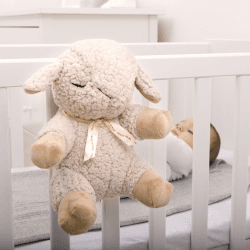 Image showing the Sleep Sheep Soothing White Noise Machine, White product.