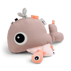 Image showing the Wally Tummy Time Floor Mirror, Powder product.