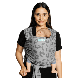 Image showing the Classic Baby Sling Wrap with Print, Night Leopard product.