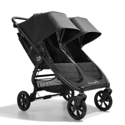 Image showing the City Mini GT2 Double All Terrain Pushchair, Opulent Black product.
