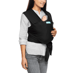 Image showing the Classic Baby Sling Wrap, Black product.