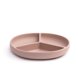 Image showing the 6 Piece Ultimate Silicone Weaning Set, Ash Rose product.