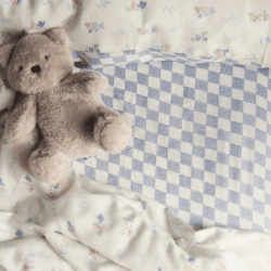 Image showing the Cotbed Fitted Sheet, 70 x 140cm, Waves product.