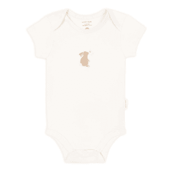 Image showing the Bunny Embroidered Jersey Bodysuit, 3 - 6 Months product.