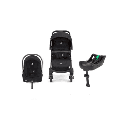 Image showing the i-Muze 3 Piece Travel System Bundle, Shale product.