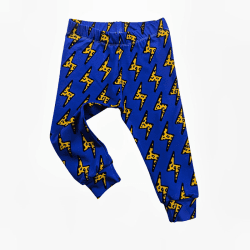 Image showing the Leggings, 0 - 6 Months, Blue Bolts product.